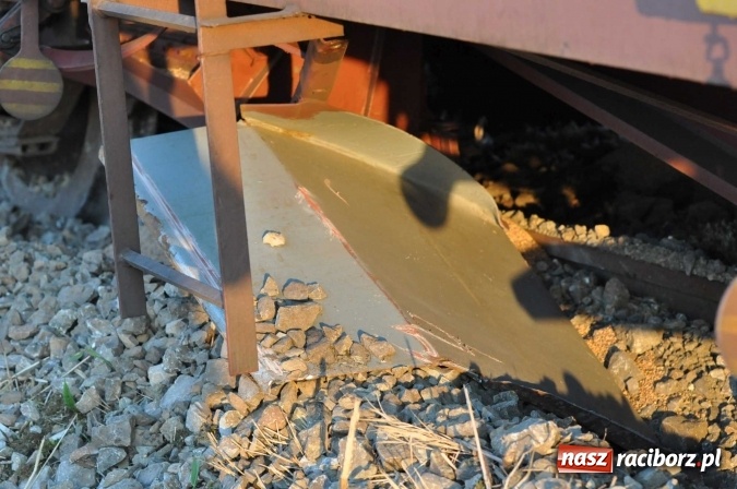 Zdjęcie w galerii na portalu naszraciborz.pl: Wypadek kolejowy na linii 194 Pietrowice Wielkie - Kietrz wiadomości z regionu