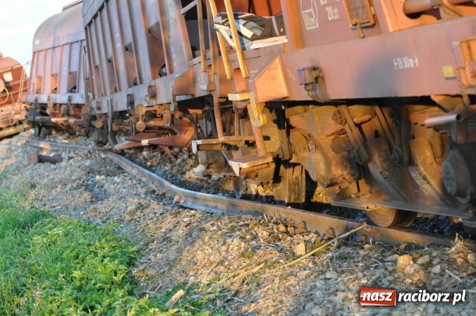 Zdjęcie w galerii na portalu naszraciborz.pl: Wypadek kolejowy na linii 194 Pietrowice Wielkie - Kietrz wiadomości z regionu