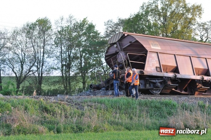 Zdjęcie w galerii na portalu naszraciborz.pl: Wypadek kolejowy na linii 194 Pietrowice Wielkie - Kietrz wiadomości z regionu