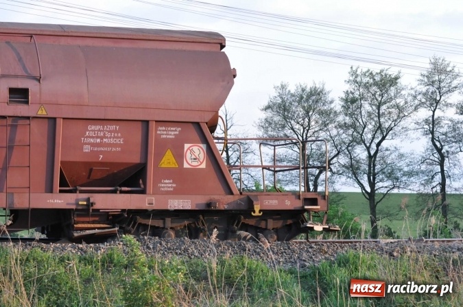 Zdjęcie w galerii na portalu naszraciborz.pl: Wypadek kolejowy na linii 194 Pietrowice Wielkie - Kietrz wiadomości z regionu