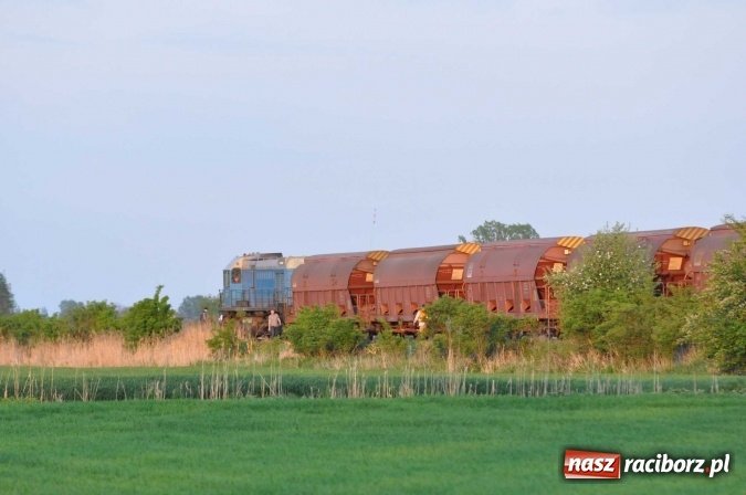 Zdjęcie w galerii na portalu naszraciborz.pl: Wypadek kolejowy na linii 194 Pietrowice Wielkie - Kietrz wiadomości z regionu