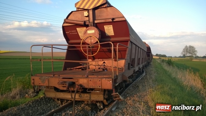 Zdjęcie w galerii na portalu naszraciborz.pl: Wypadek kolejowy na linii 194 Pietrowice Wielkie - Kietrz wiadomości z regionu