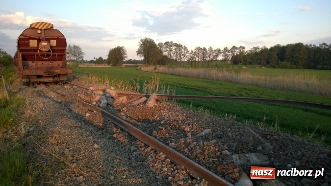 Zdjęcie w galerii na portalu naszraciborz.pl: Wypadek kolejowy na linii 194 Pietrowice Wielkie - Kietrz wiadomości z regionu