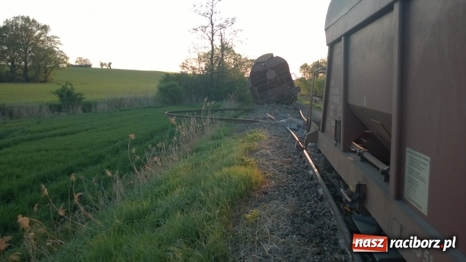 Zdjęcie w galerii na portalu naszraciborz.pl: Wypadek kolejowy na linii 194 Pietrowice Wielkie - Kietrz wiadomości z regionu