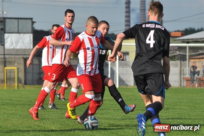 Zdjęcie w galerii na portalu naszraciborz.pl: Szczęśliwy remis Naprzodu Borucin wiadomości z regionu