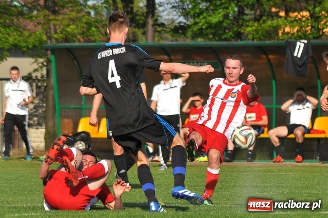 Zdjęcie w galerii na portalu naszraciborz.pl: Szczęśliwy remis Naprzodu Borucin wiadomości z regionu