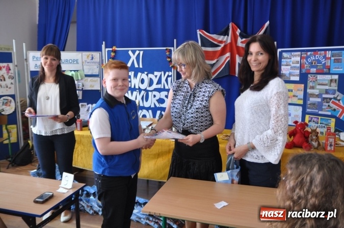 Zdjęcie w galerii na portalu naszraciborz.pl: Wojewódzkie konkursy językowe Der Globus i The Globe w Szkole Podstawowej nr 18 wiadomości z regionu