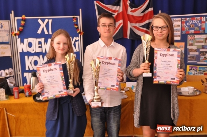 Zdjęcie w galerii na portalu naszraciborz.pl: Wojewódzkie konkursy językowe Der Globus i The Globe w Szkole Podstawowej nr 18 wiadomości z regionu