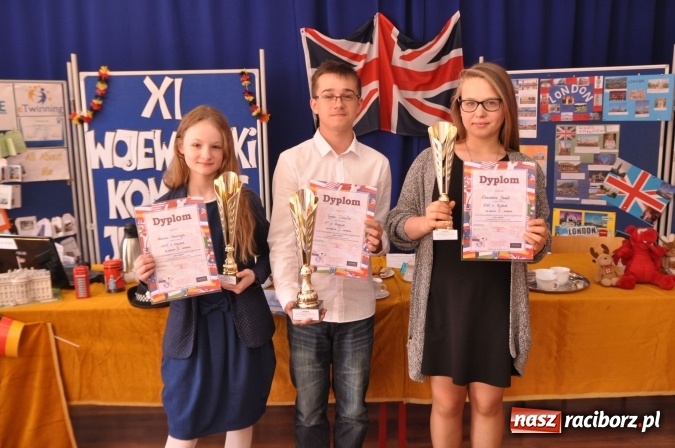 Zdjęcie w galerii na portalu naszraciborz.pl: Wojewódzkie konkursy językowe Der Globus i The Globe w Szkole Podstawowej nr 18 wiadomości z regionu