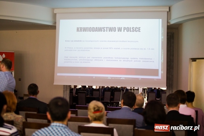 Zdjęcie w galerii na portalu naszraciborz.pl: Krwiodawstwo dla Biznesu - Biznes dla Krwiodawstwa. Dziś mówiono o nowej strategii RCKiK w Raciborzu wiadomości z regionu