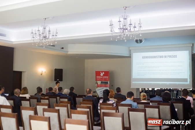 Zdjęcie w galerii na portalu naszraciborz.pl: Krwiodawstwo dla Biznesu - Biznes dla Krwiodawstwa. Dziś mówiono o nowej strategii RCKiK w Raciborzu wiadomości z regionu