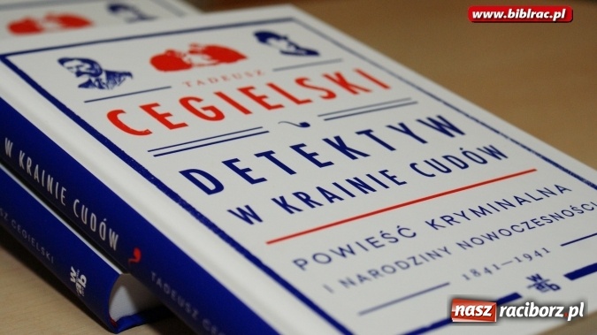 Zdjęcie w galerii na portalu naszraciborz.pl: Detektyw w krainie cudów – spotkanie z prof. Tadeuszem Cegielskim w bibliotece  wiadomości z regionu