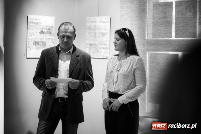 Zdjęcie w galerii na portalu naszraciborz.pl: Pociągi pod specjalnym nadzorem - grafiki dr Karoliny Stanieczek w Galerii OBOK  wiadomości z regionu