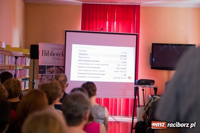 Zdjęcie w galerii na portalu naszraciborz.pl: Bibliotekarze z powiatu świętowali dziś przy Kasprowicza wiadomości z regionu