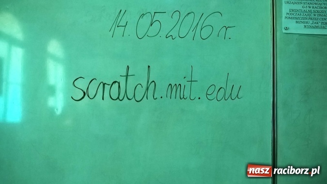 Zdjęcie w galerii na portalu naszraciborz.pl: Scratch Day w Gimnazjum nr 5  wiadomości z regionu