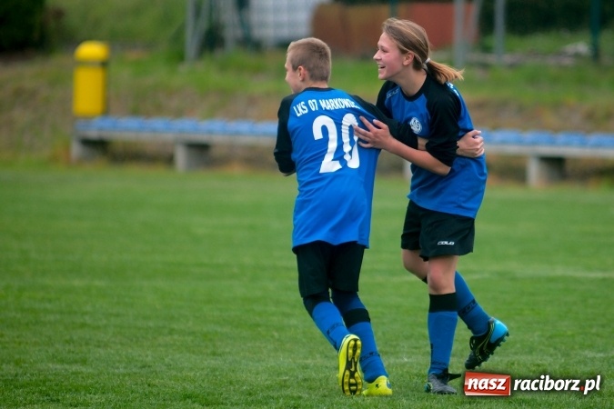 Zdjęcie w galerii na portalu naszraciborz.pl: Młodziki: Emocjonujące spotkanie w Markowicach zakończone podziałem punktów wiadomości z regionu