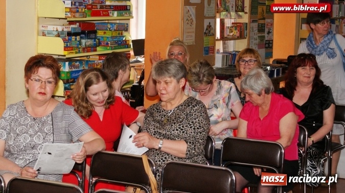 Zdjęcie w galerii na portalu naszraciborz.pl: Oficjalne obchody Dnia Bibliotekarza i Bibliotek  wiadomości z regionu