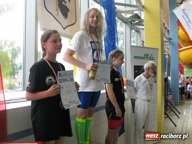 Zdjęcie w galerii na portalu naszraciborz.pl: Pływanie. Raciborskie sukcesy na kędzierzyńskich Koziołkach  wiadomości z regionu