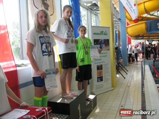 Zdjęcie w galerii na portalu naszraciborz.pl: Pływanie. Raciborskie sukcesy na kędzierzyńskich Koziołkach  wiadomości z regionu