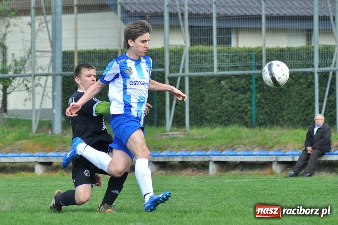 Zdjęcie w galerii na portalu naszraciborz.pl: Gol w doliczonym czasie gry dał trzy punkty Markowicom wiadomości z regionu