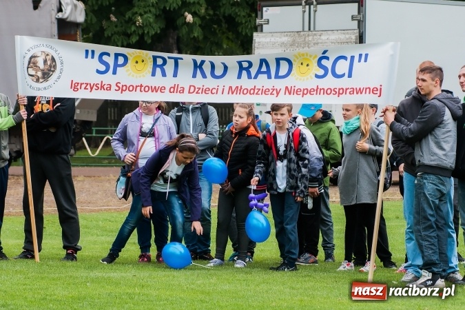 Zdjęcie w galerii na portalu naszraciborz.pl: Igrzyska Sportowe dla Dzieci i Młodzieży Niepełnosprawnej Sport ku Radości wiadomości z regionu