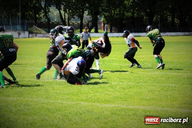Zdjęcie w galerii na portalu naszraciborz.pl: Kolejny dobry występ drużyny futbolu amerykańskiego Raptors Racibórz  wiadomości z regionu