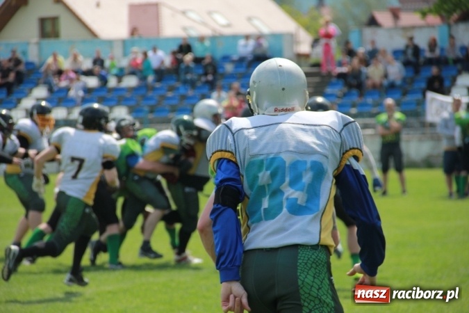 Zdjęcie w galerii na portalu naszraciborz.pl: Kolejny dobry występ drużyny futbolu amerykańskiego Raptors Racibórz  wiadomości z regionu