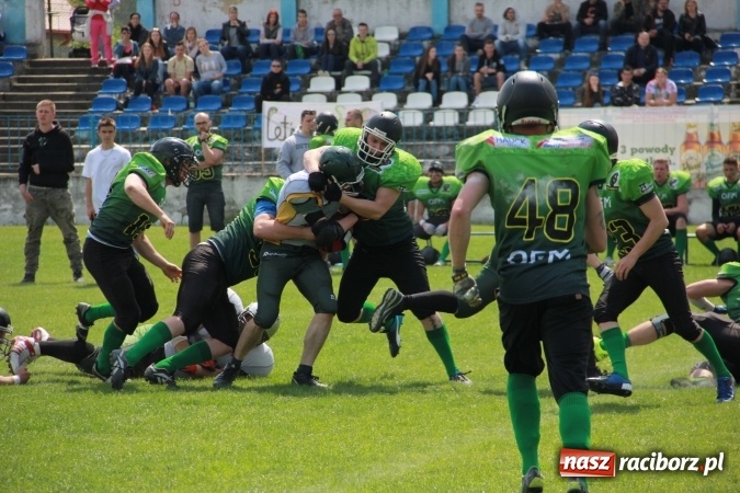 Zdjęcie w galerii na portalu naszraciborz.pl: Kolejny dobry występ drużyny futbolu amerykańskiego Raptors Racibórz  wiadomości z regionu