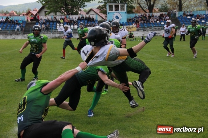 Zdjęcie w galerii na portalu naszraciborz.pl: Kolejny dobry występ drużyny futbolu amerykańskiego Raptors Racibórz  wiadomości z regionu