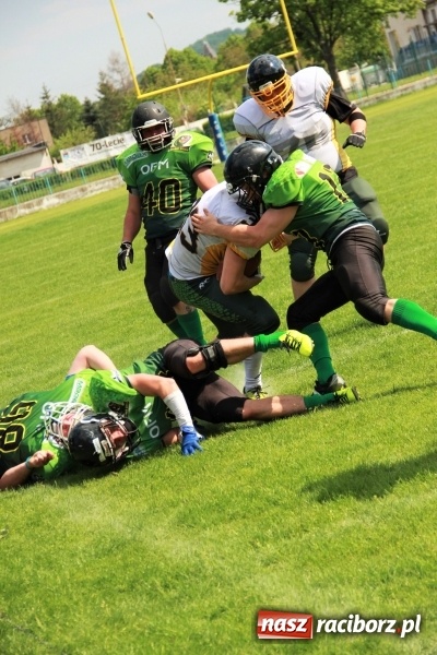 Zdjęcie w galerii na portalu naszraciborz.pl: Kolejny dobry występ drużyny futbolu amerykańskiego Raptors Racibórz  wiadomości z regionu
