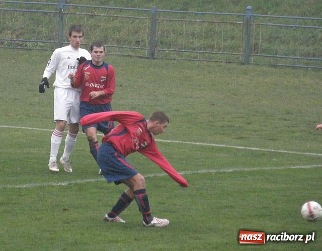Zdjęcie w galerii na portalu naszraciborz.pl: Dwa gole w doliczonym czasie gry wiadomości z regionu