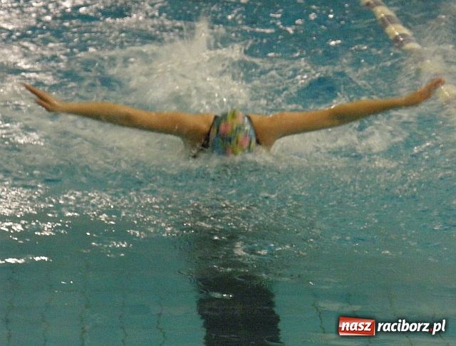 Zdjęcie w galerii na portalu naszraciborz.pl: Młodzi pływacy walczyli o medale wiadomości z regionu