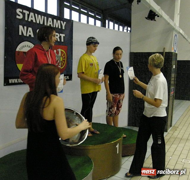 Zdjęcie w galerii na portalu naszraciborz.pl: Młodzi pływacy walczyli o medale wiadomości z regionu