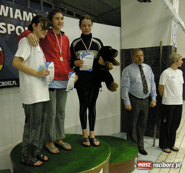 Zdjęcie w galerii na portalu naszraciborz.pl: Młodzi pływacy walczyli o medale wiadomości z regionu