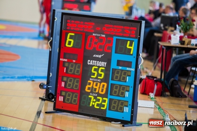 Zdjęcie w galerii na portalu naszraciborz.pl: Międzynarodowe Mistrzostwa Polski kadetów i juniorów w zapasach w stylu wolnym wiadomości z regionu
