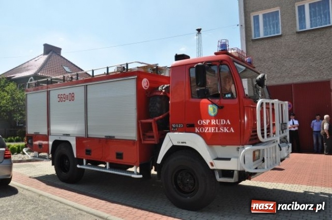 Zdjęcie w galerii na portalu naszraciborz.pl: OSP w Rudzie Kozielskiej ma nowy wóz bojowy wiadomości z regionu