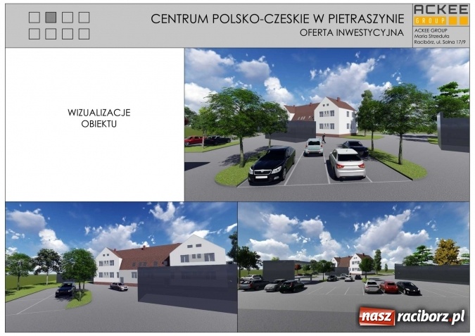Zdjęcie w galerii na portalu naszraciborz.pl: Centrum biznesowe NA GRANICY - Krzanowice znalazły pomysł na byłe przejście w Pietraszynie. Zobacz wizualizacje! wiadomości z regionu