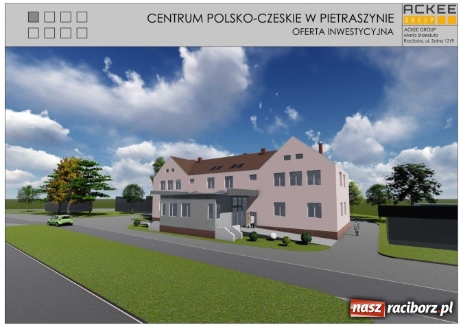 Zdjęcie w galerii na portalu naszraciborz.pl: Centrum biznesowe NA GRANICY - Krzanowice znalazły pomysł na byłe przejście w Pietraszynie. Zobacz wizualizacje! wiadomości z regionu