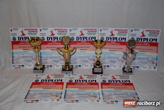 Zdjęcie w galerii na portalu naszraciborz.pl: Raciborska Tęcza aż 30 razy na podium Mistrzostw Polski Mażoretek a do tego Grand Prix wiadomości z regionu