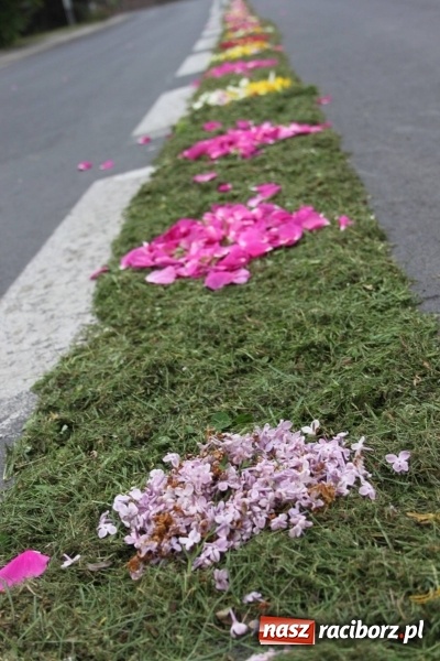 Zdjęcie w galerii na portalu naszraciborz.pl: Dziś Boże Ciało. Nasze ulice tradycyjnie pięknie ustrojone wiadomości z regionu