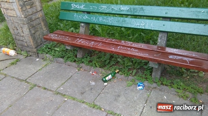 Zdjęcie w galerii na portalu naszraciborz.pl: To bulwersuje mieszkańców! Park Jordanowski – dlaczego nie jest zamykany na noc ani sprzątany po nocnych balangach wiadomości z regionu