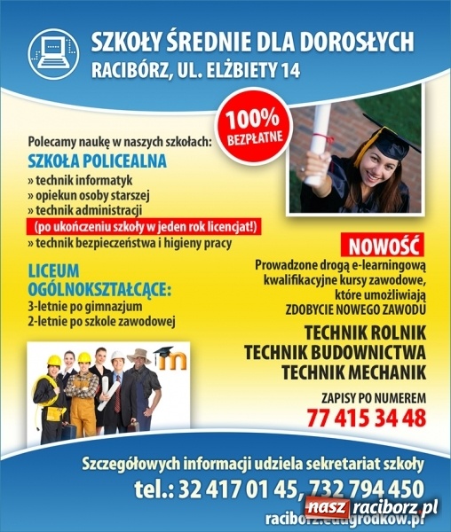 Zdjęcie w galerii na portalu naszraciborz.pl: Oferta edukacyjna na rok szkolny 2016/17 - w tygodniku Nasz Racibórz wiadomości z regionu