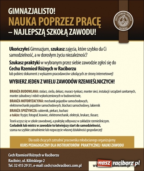 Zdjęcie w galerii na portalu naszraciborz.pl: Oferta edukacyjna na rok szkolny 2016/17 - w tygodniku Nasz Racibórz wiadomości z regionu