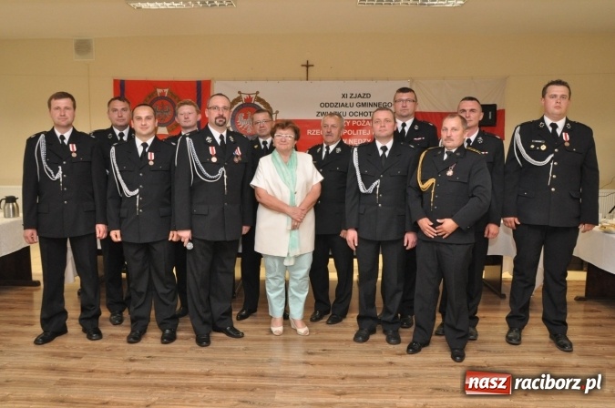 Zdjęcie w galerii na portalu naszraciborz.pl: XI Zjazd Oddziału Gminnego Związku Ochotniczych Straży Pożarnych Rzeczpospolitej Polskiej w Nędzy wiadomości z regionu