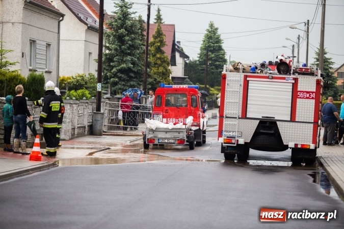 Zdjęcie w galerii na portalu naszraciborz.pl: Po burzach strażacy mieli pełne ręce roboty  wiadomości z regionu