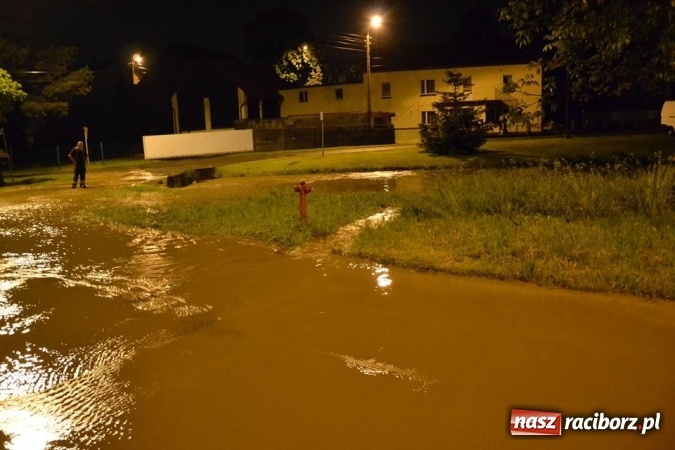 Zdjęcie w galerii na portalu naszraciborz.pl: Po burzach strażacy mieli pełne ręce roboty  wiadomości z regionu