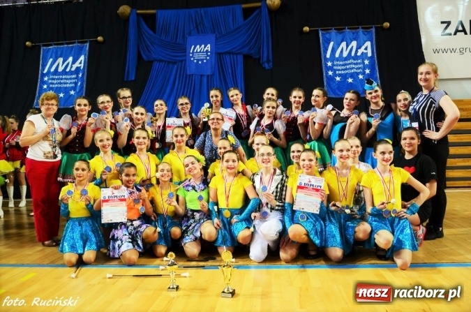 Zdjęcie w galerii na portalu naszraciborz.pl: Mażoretki z Zawady Ks. mają mistrza Polski! wiadomości z regionu