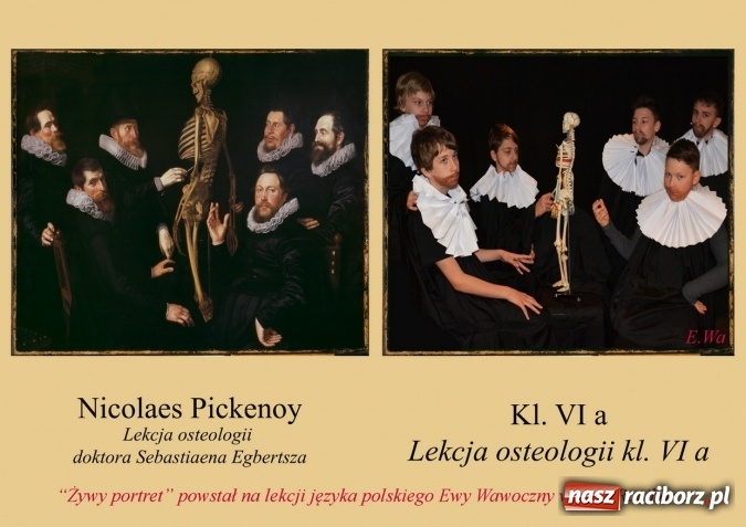 Zdjęcie w galerii na portalu naszraciborz.pl: Żywe raciborskie portrety, czyli jak ze sztuką docierać do dzieci  wiadomości z regionu