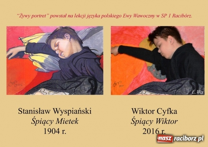 Zdjęcie w galerii na portalu naszraciborz.pl: Żywe raciborskie portrety, czyli jak ze sztuką docierać do dzieci  wiadomości z regionu