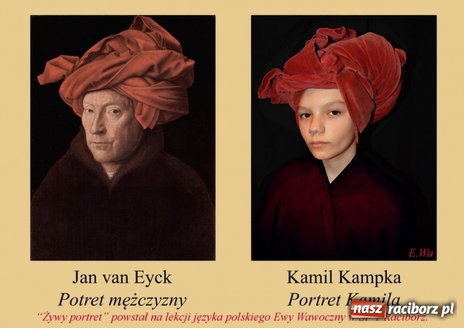 Zdjęcie w galerii na portalu naszraciborz.pl: Żywe raciborskie portrety, czyli jak ze sztuką docierać do dzieci  wiadomości z regionu